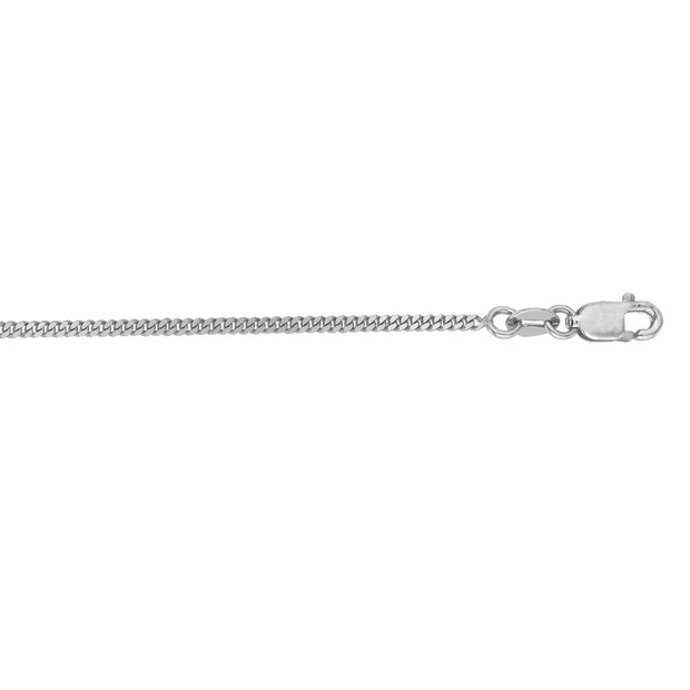 10K Gold 1.4mm Gourmette Chain