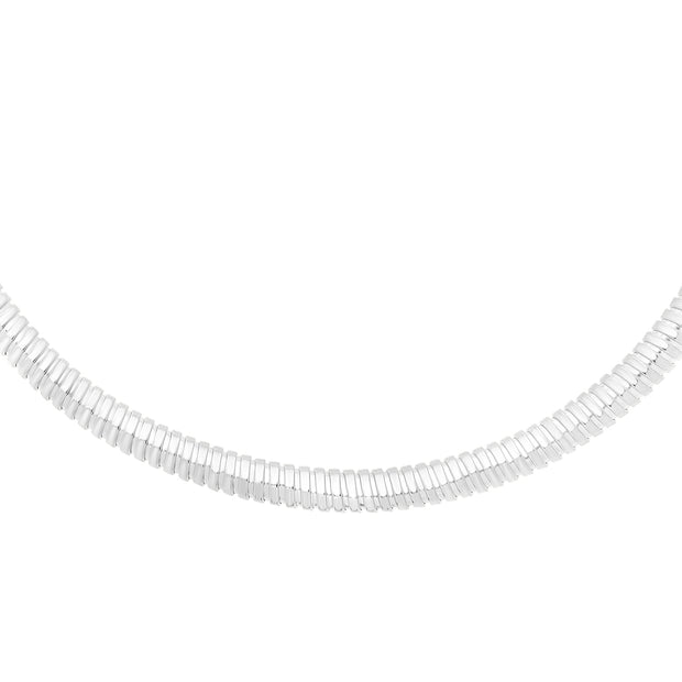 Silver Tubogas Fancy Necklace