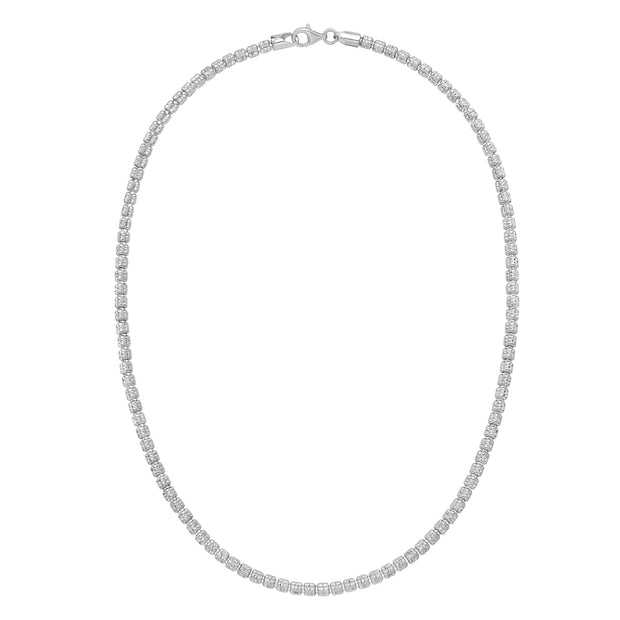 Silver 3.8mm Ice Chain
