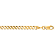 14K Gold 3.2mm Comfort Curb Chain