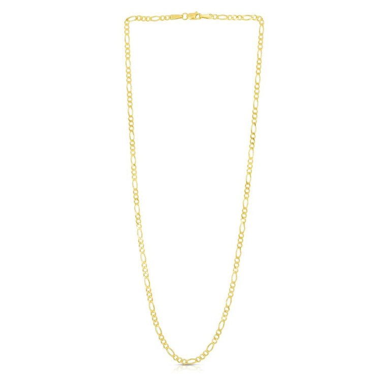 14K Gold 2.8mm Figaro Chain