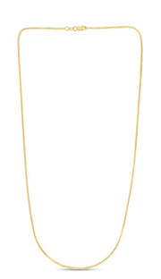 14K Gold 1.1mm Milano Chain