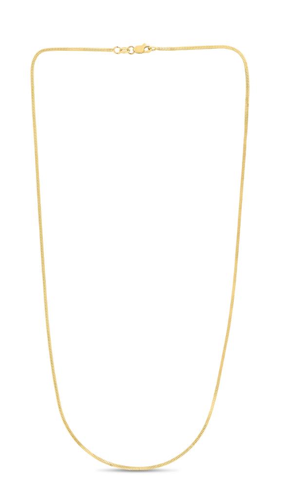 14K Gold 1.1mm Milano Chain