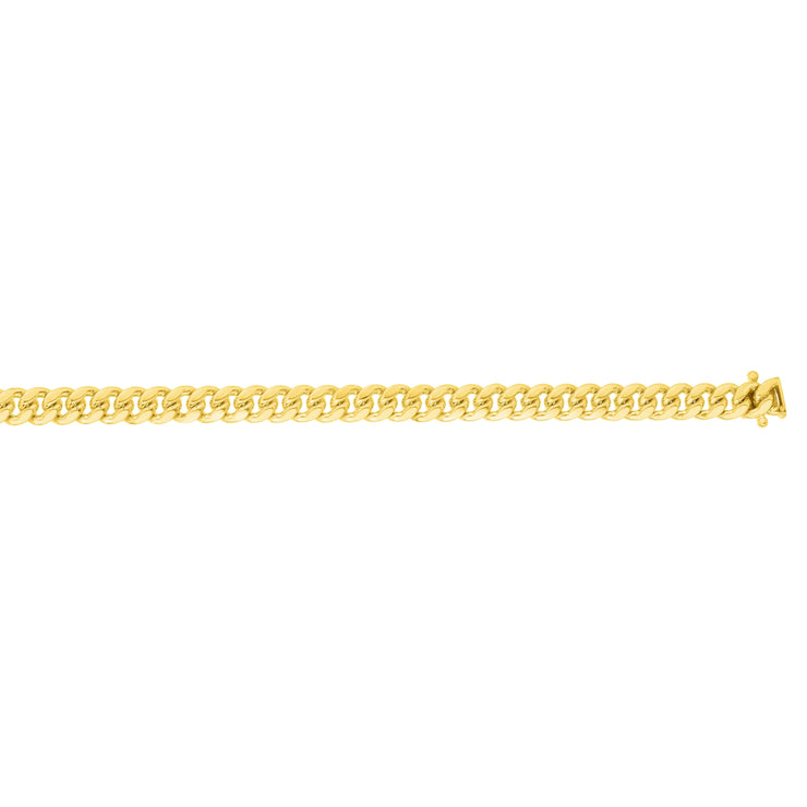14K Gold 20"" 3.9mm Classic Miami Cuban