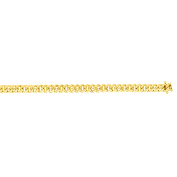 14K Gold 9.2mm Classic Miami Cuban