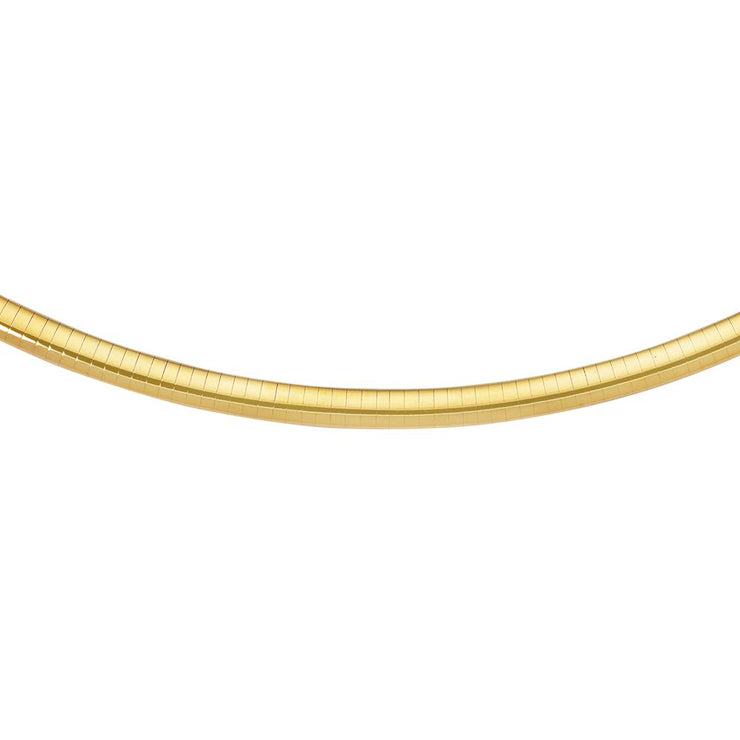 14K Gold 6mm Classic Omega