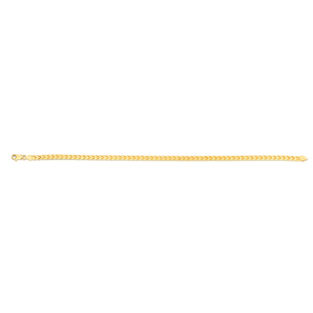 14K Gold 24"" 2.2mm Round Franco Chain