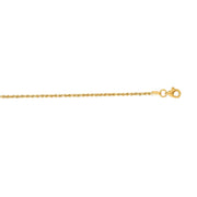 14K Gold 1.6mm Royal Rope Chain