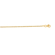 14K Gold 1.6mm Royal Rope Chain