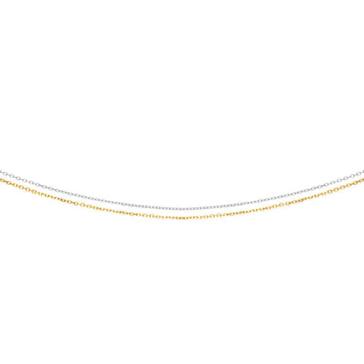 14K Gold 1.1mm Multi-Strand Chain