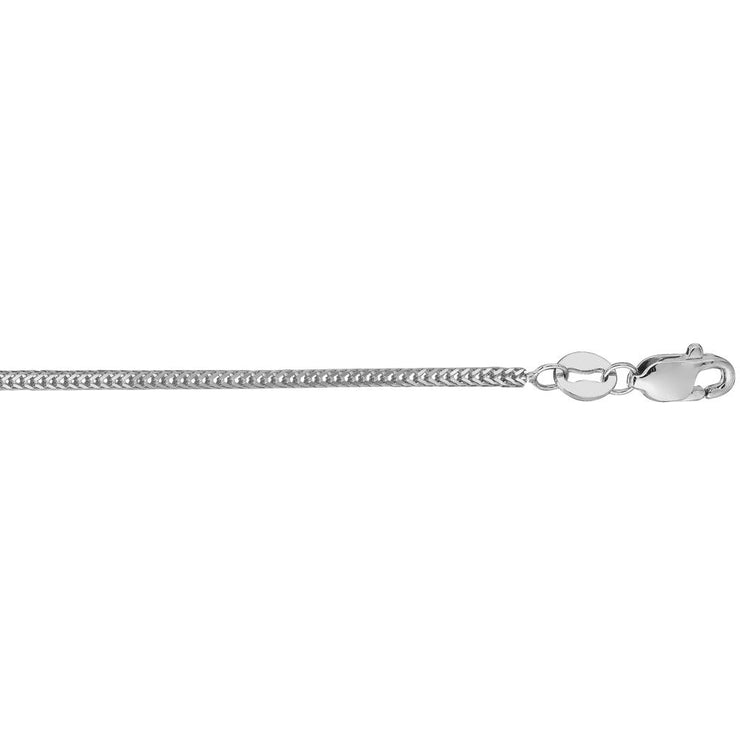 14K Gold 1mm Foxtail Chain
