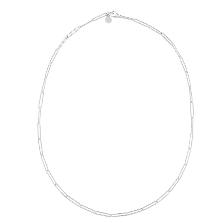 14K Lungo Paperclip Chain Necklace