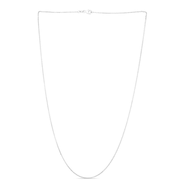 14K Gold 1.2mm Oval Cable Chain