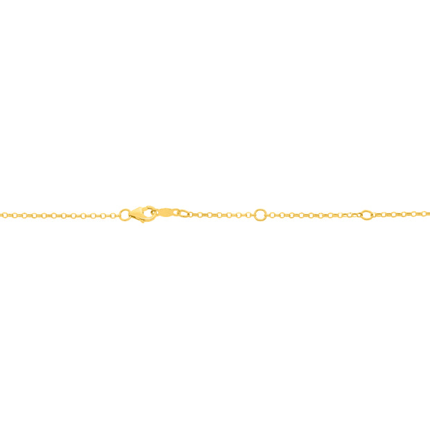 10K 1.45mm Double Extendable Rolo Chain