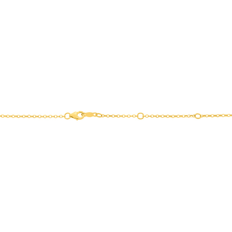 10K 1.45mm Double Extendable Rolo Chain