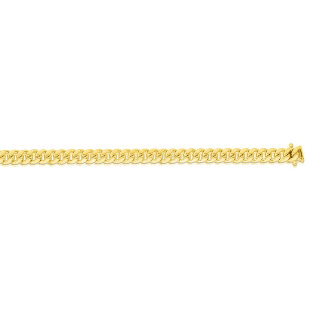 10K Gold 24"" 4.9mm Classic Miami Cuban